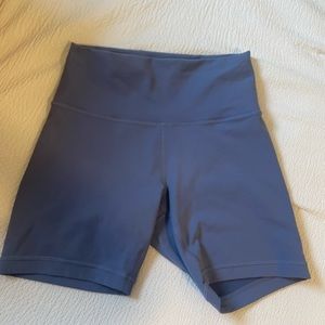 lululemon athletica Blue Bike Shorts